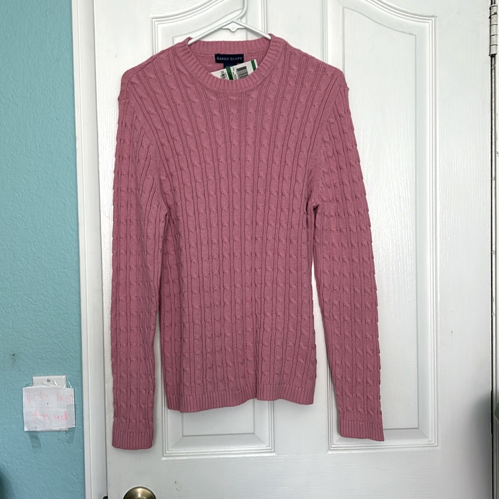 Lauren Scott NWT rose quartz size large